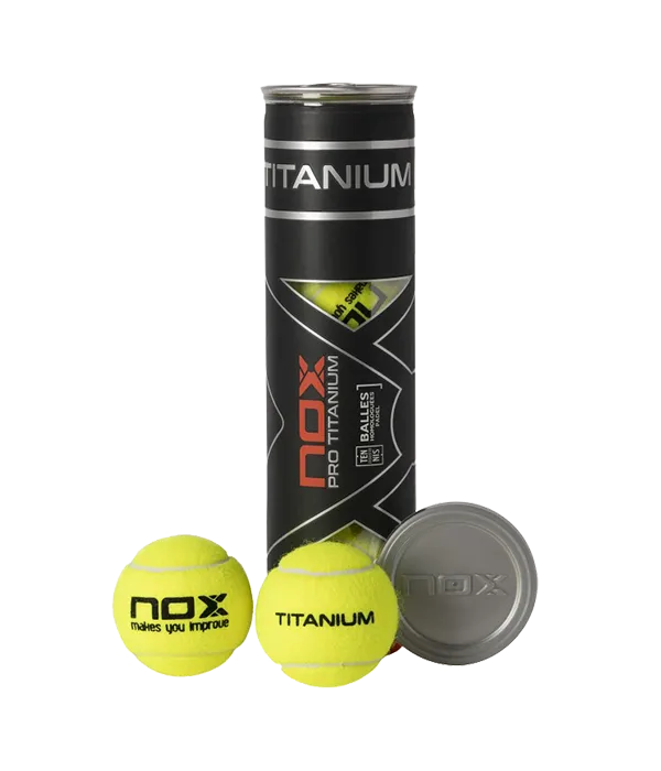 Cajón Pelotas Nox Pro Titanium (x4)(Pack x24)