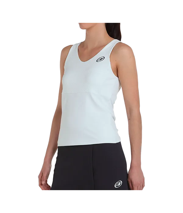 Camiseta Tirantes Bullpadel Porru Blanco
