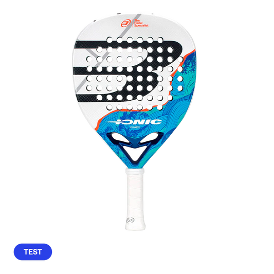 Pala de TEST Bullpadel Ionic Power 2026