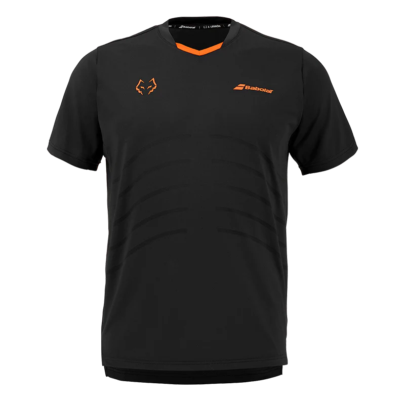 Camiseta Babolat Réplica Black/Black 2026 J. Lebrón