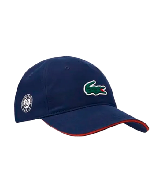 Gorra Lacoste Roland Garros Paris Azul Oscuro 2025