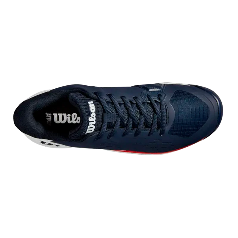Zapatillas Wilson Rush Pro Ace Navy Blazer/White/Wilson Red 2025