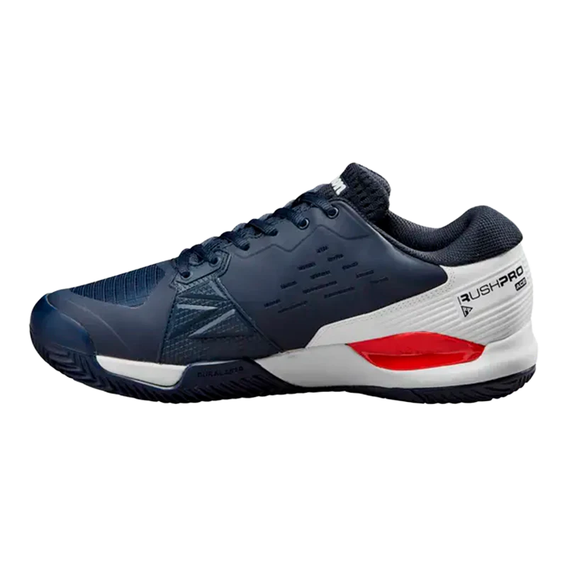Zapatillas Wilson Rush Pro Ace Navy Blazer/White/Wilson Red 2025