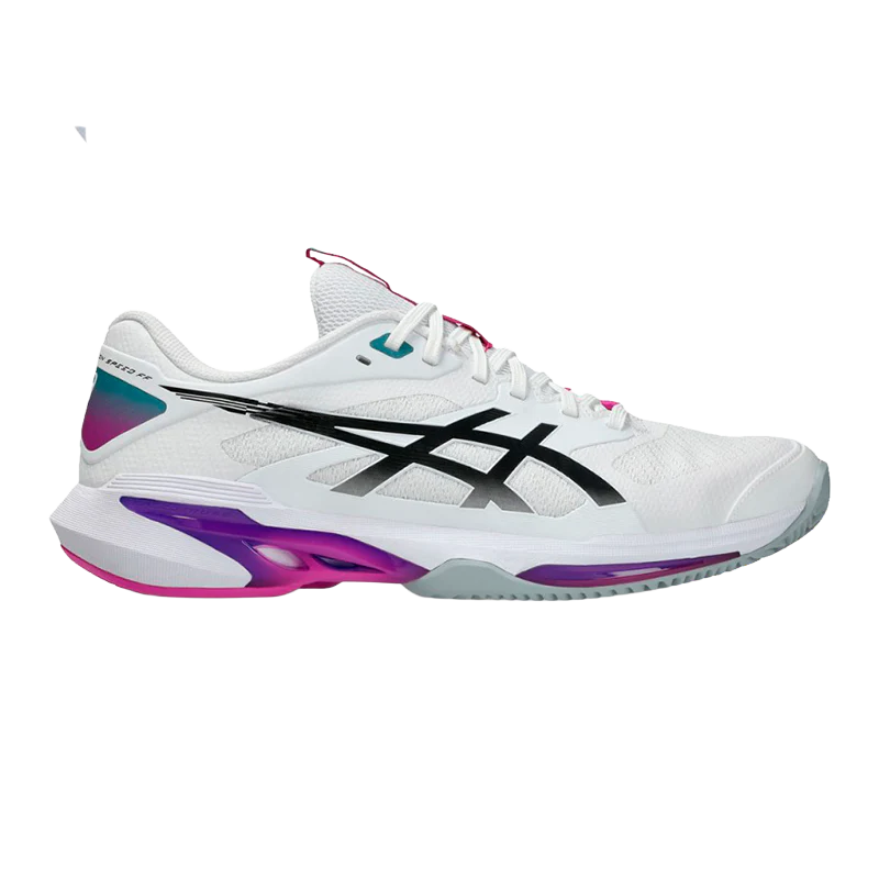 Zapatillas Asics Solution Speed FF 4 Clay White/Digital Sakura 2026