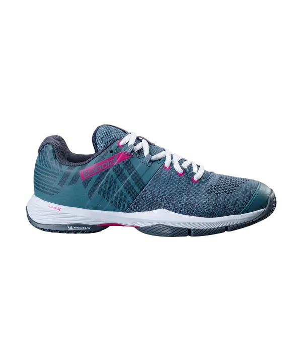 Zapatillas Babolat Sensa Mujer North Atlantic/White