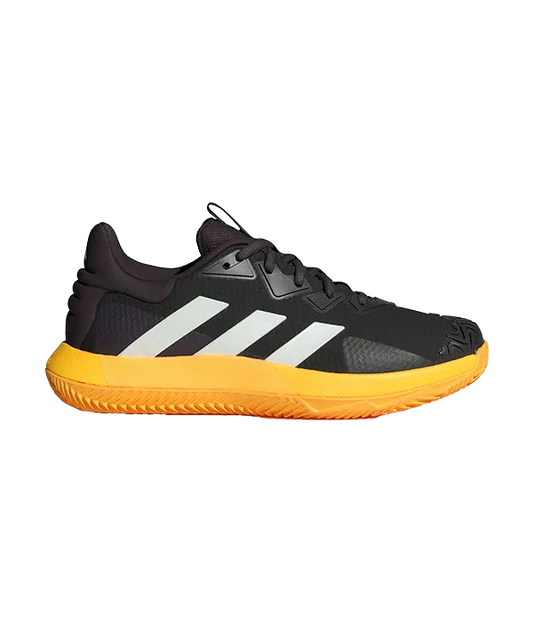 Zapatillas Adidas Solematch Control M Clay Negro/Naranja