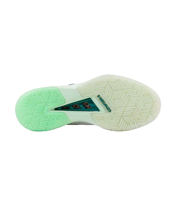 Zapatillas Head Sprint Pro 4.0 Padel Mujer White/Green 2025