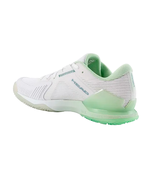 Zapatillas Head Sprint Pro 4.0 Padel Mujer White/Green 2025