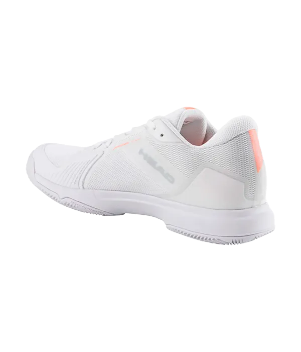 Zapatillas Head Sprint Team 4.0 Clay Mujer White/Coral 2025