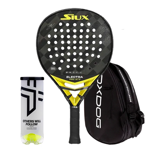 Pack Pala Siux Electra ST3 Stupa + Paletero Oxdog Ultra Tour + Pelotas Oxdog BOOST+