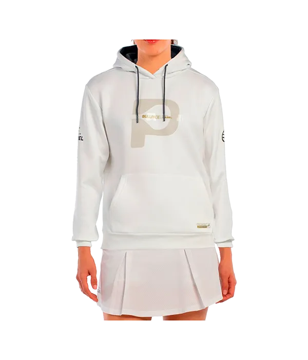 Sudadera Bullpadel Aerea Mujer Blanco 2025 Premier Padel