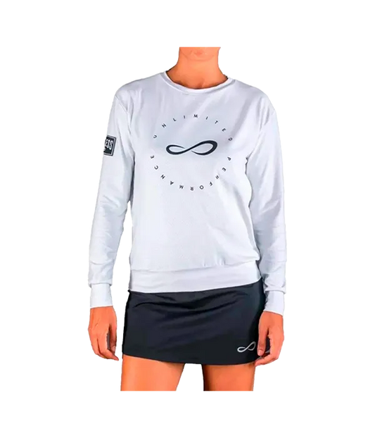 Sudadera Endless Inner Tech Blanco 2025
