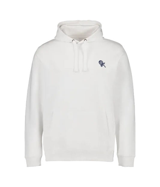 Sudadera Padel Team Gourmet Unisex Blanca
