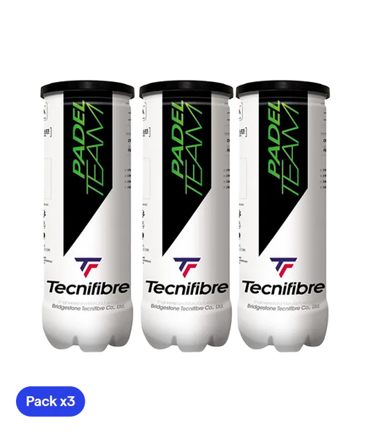 Pelotas Tecnifibre Padel Team (Pack x3)