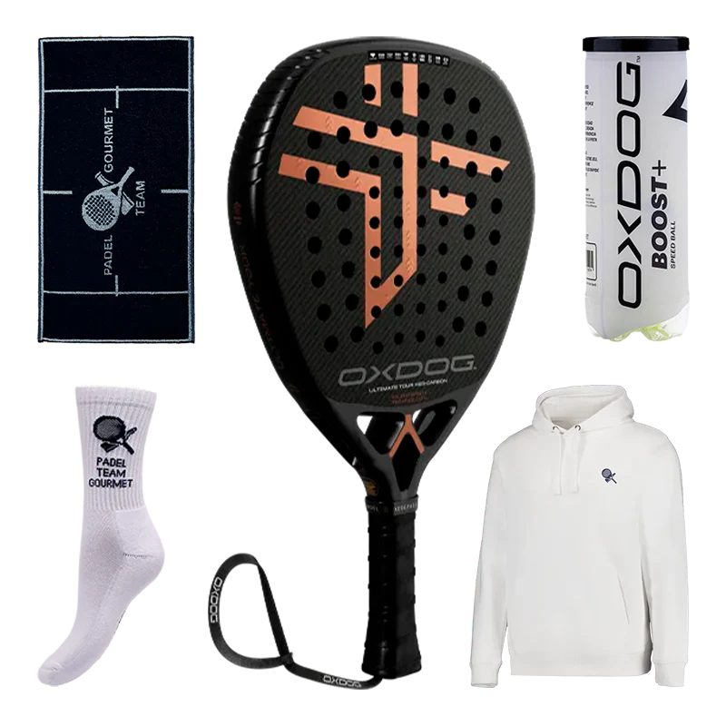 Pack Padel Team Gourmet + Pala Oxdog Ultimate Tour 2025