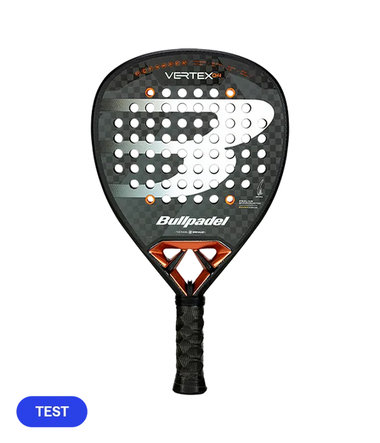 Pala de TEST Bullpadel Vertex 04 2025 Juan Tello