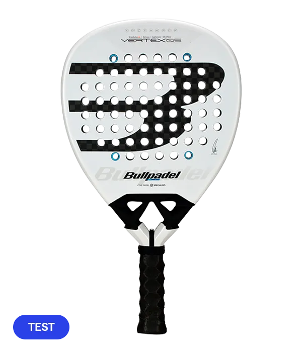 Pala de TEST Bullpadel Vertex 05 2026