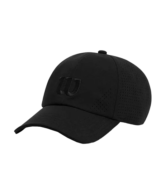 Gorra Wilson Active Perforated Negro 2025