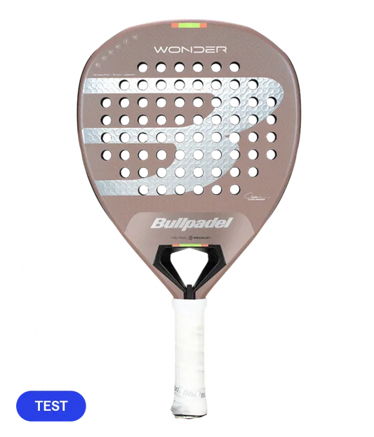 Pala de TEST Bullpadel Wonder 2026