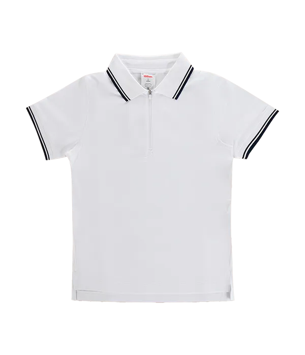 Polo Wilson Club Blanco Mujer