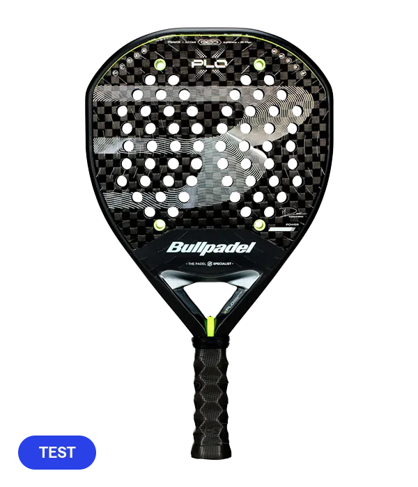 Pala de TEST Bullpadel Xplo 2026
