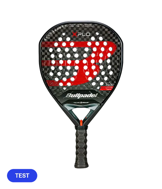 Pala de TEST Bullpadel XPLO 2025 Martín Di Nenno
