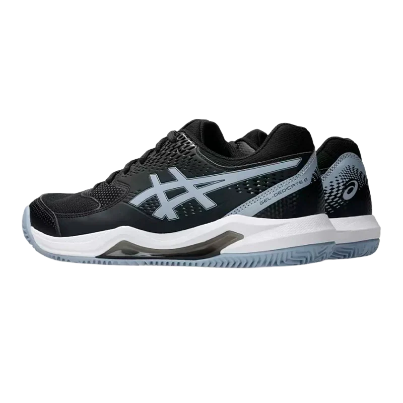 Zapatillas Asics Gel-Dedicate 8 Clay Black/Grey Blue 2026