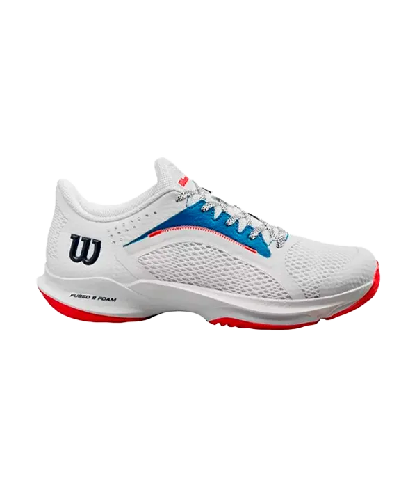 Zapatillas Wilson Hurakn 2.0 Mujer White/D V Blue/Wilson Red