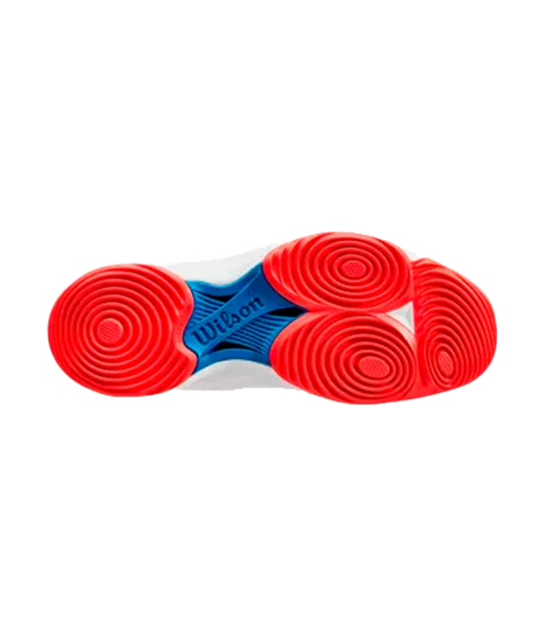 Zapatillas Wilson Hurakn 2.0 Mujer White/D V Blue/Wilson Red