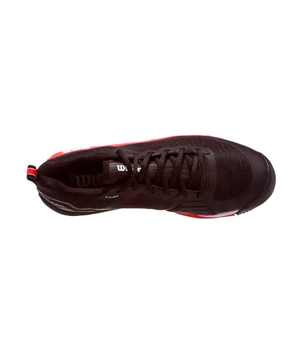 Zapatillas Wilson Rush Pro 4.5 Clay Black/Infrared/White 2025